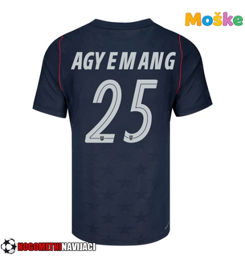 Moške Nogometnih dresov Združene države Patrick Agyemang #25 Gostujoči SP 2026 Kratki rokavi Moške Nogometnih dresov Združene države Patrick Agyemang #25 Gostujoči SP 2026 Kratki rokavi